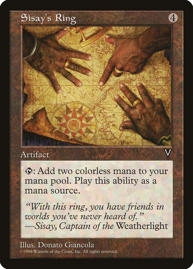 Sisay's Ring  (Visions)  | Good Games Adelaide SA