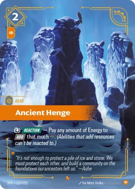 Ancient Henge 117/221 (Spiritforged)  - Foil | Good Games Adelaide SA
