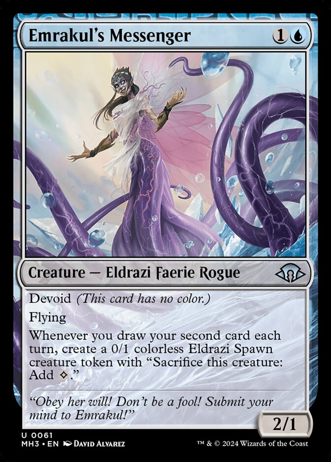 Emrakuls Messenger 61 (Modern Horizons 3)  - Foil | Good Games Adelaide SA