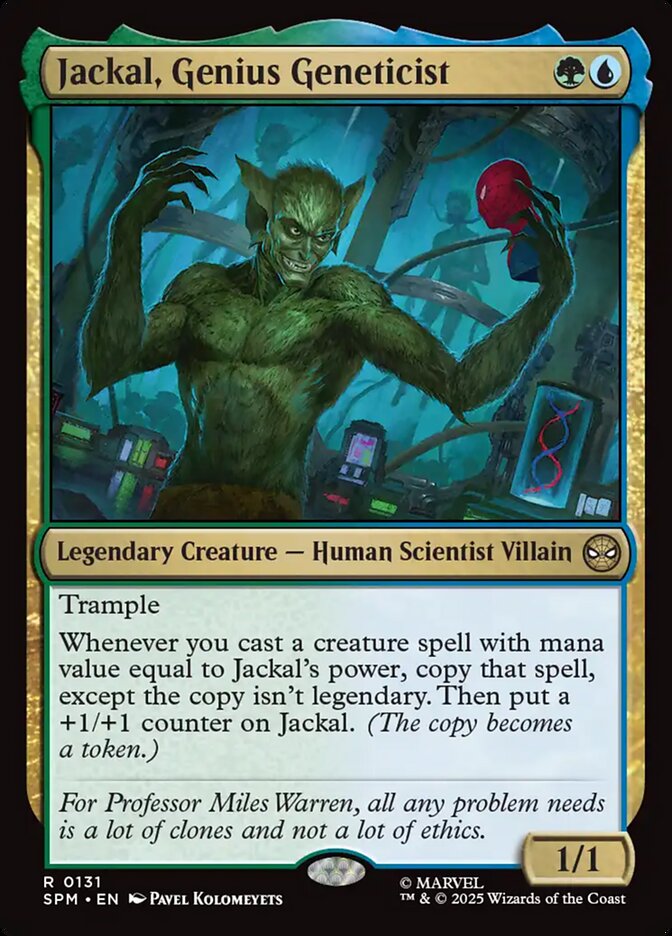 Jackal, Genius Geneticist 131 (Marvel's Spider-Man)  - Foil | Good Games Adelaide SA