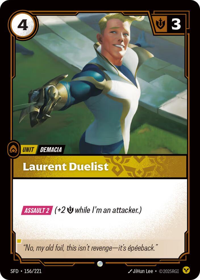 Laurent Duelist 156/221 (Spiritforged)  - Foil | Good Games Adelaide SA