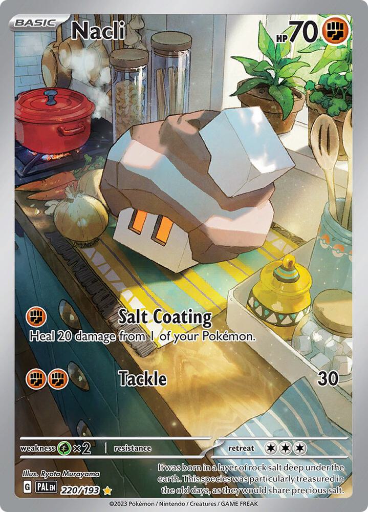 Nacli 220/193 (SV02: Paldea Evolved)  - Holofoil | Good Games Adelaide SA