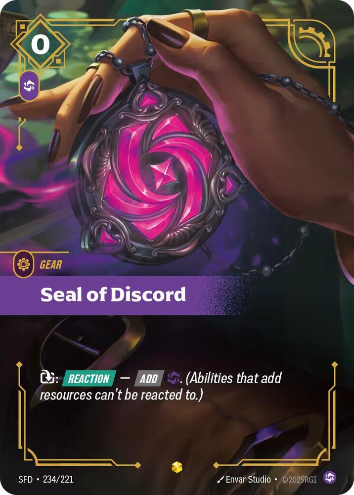 Seal of Discord 234/221 (Spiritforged)  - Foil | Good Games Adelaide SA