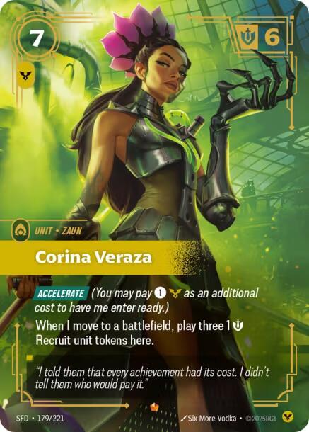 Corina Veraza 179/221 (Spiritforged)  - Foil | Good Games Adelaide SA