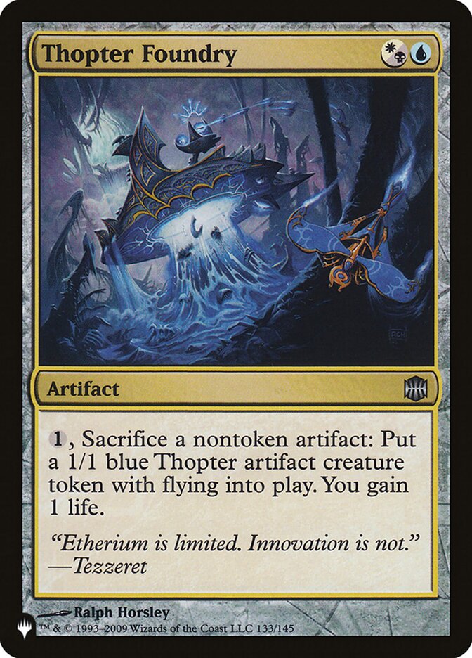 Thopter Foundry 133/145 (The List Reprints)  | Good Games Adelaide SA