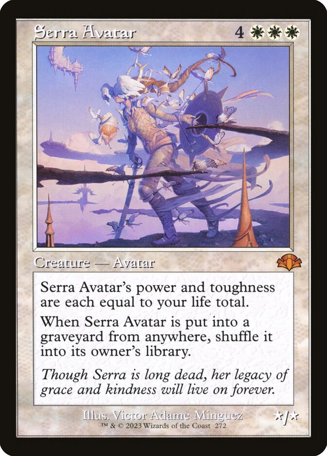 Serra Avatar 272 (Dominaria Remastered)  | Good Games Adelaide SA