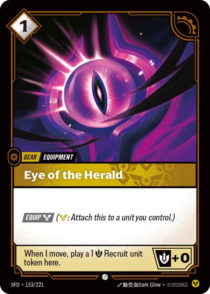 Eye of the Herald 153/221 (Spiritforged)  | Good Games Adelaide SA