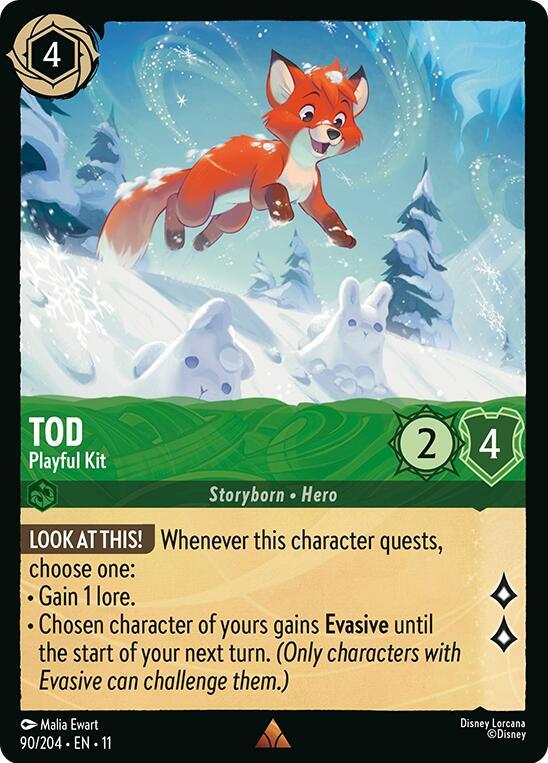 Tod Playful Kit 90/204 (Winterspell)  | Good Games Adelaide SA