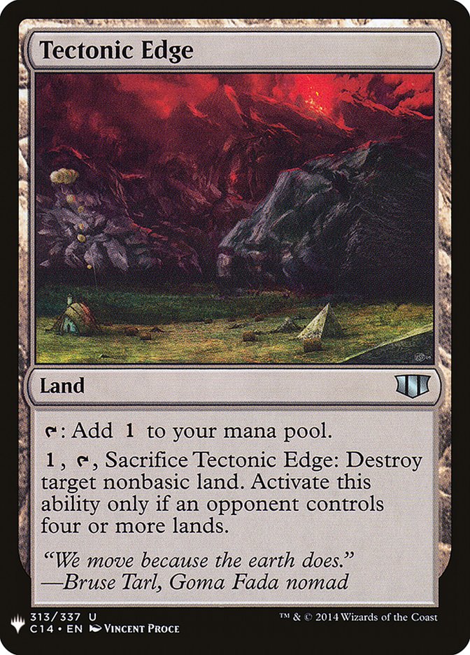 Tectonic Edge 313 (The List Reprints)  | Good Games Adelaide SA