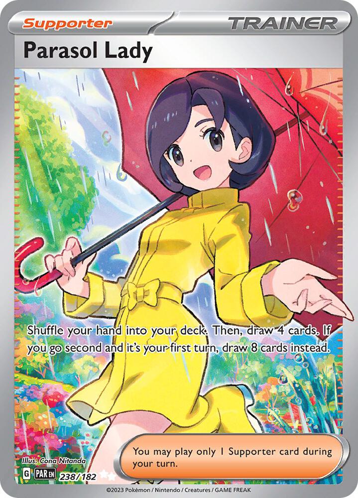 Parasol Lady 238/182 (SV04: Paradox Rift)  - Holofoil | Good Games Adelaide SA