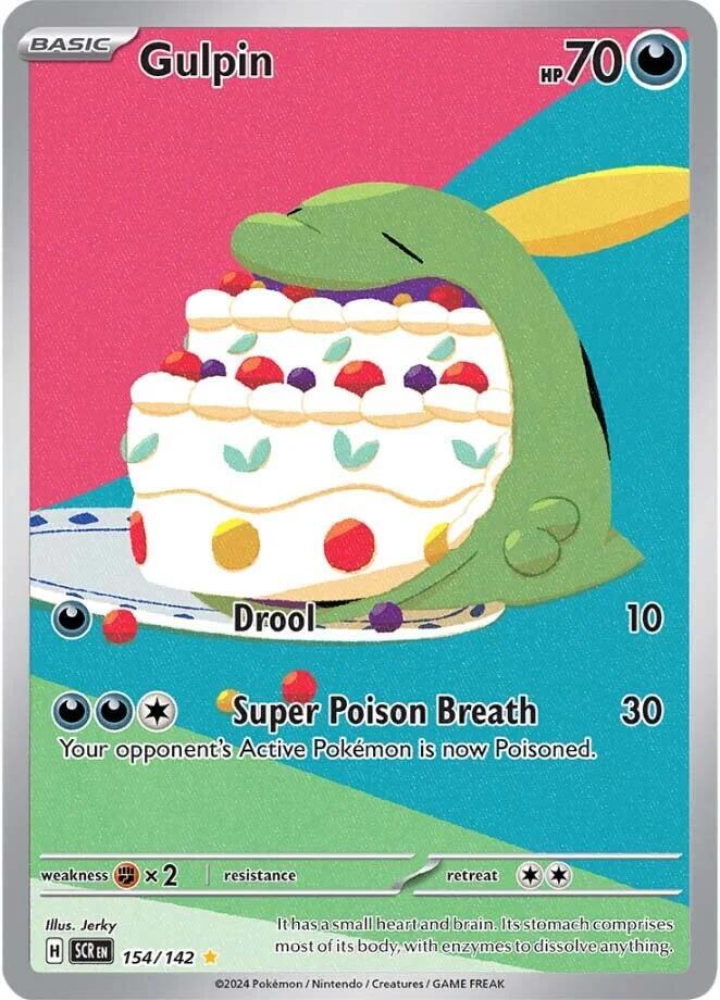 Gulpin 154/142 (SV07: Stellar Crown)  - Holofoil | Good Games Adelaide SA