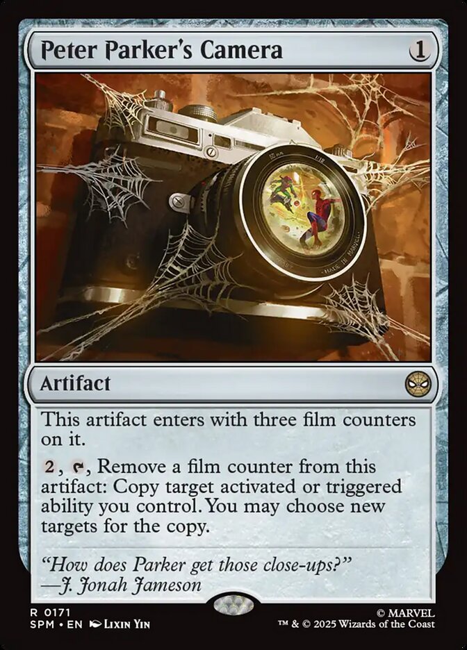 Peter Parker's Camera 171 (Marvel's Spider-Man)  - Foil | Good Games Adelaide SA