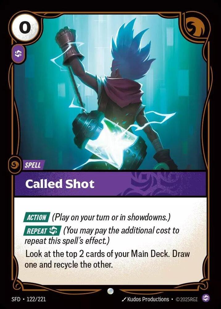 Called Shot 122/221 (Spiritforged)  - Foil | Good Games Adelaide SA