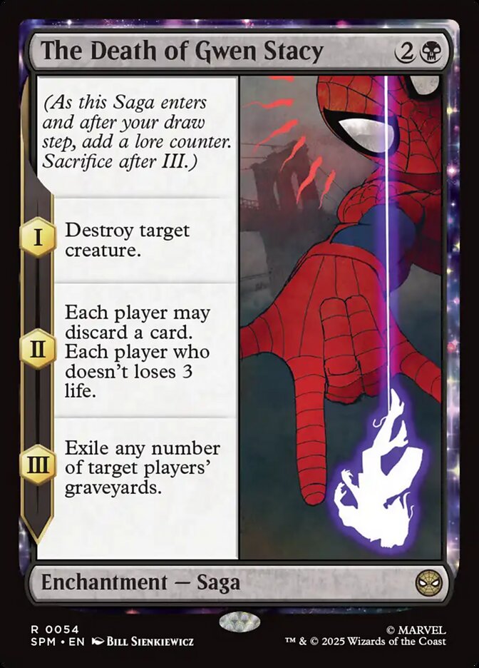 The Death of Gwen Stacy 54 (Marvel's Spider-Man)  - Foil | Good Games Adelaide SA
