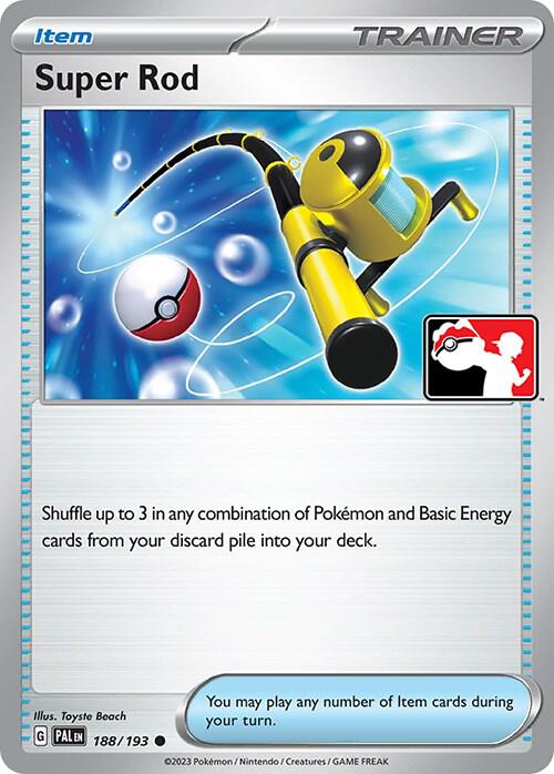 Super Rod Series 4/5 188/193 (Prize Pack Series Cards)  | Good Games Adelaide SA