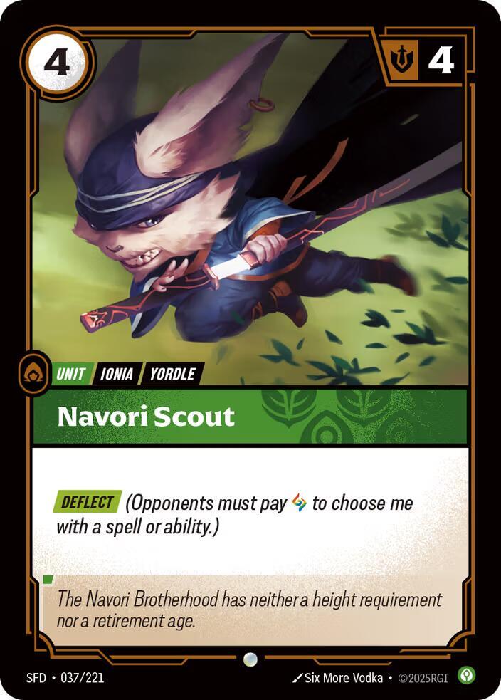 Navori Scout 037/221 (Spiritforged)  - Foil | Good Games Adelaide SA