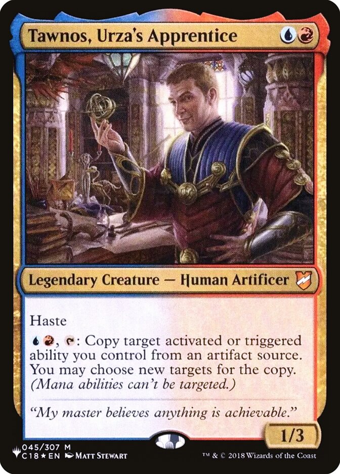 Tawnos, Urza's Apprentice 045/307 (The List Reprints)  | Good Games Adelaide SA