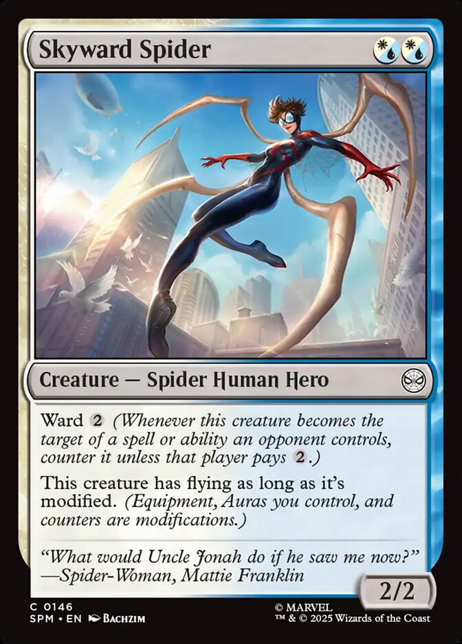 Skyward Spider 146 (Marvel's Spider-Man)  - Foil | Good Games Adelaide SA