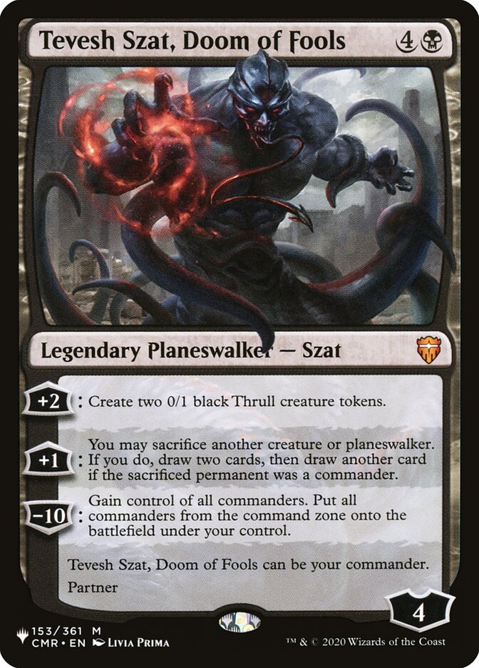 Tevesh Szat, Doom of Fools 153/361 (The List Reprints)  | Good Games Adelaide SA
