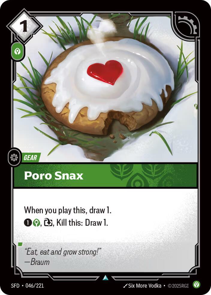 Poro Snax 046/221 (Spiritforged)  - Foil | Good Games Adelaide SA