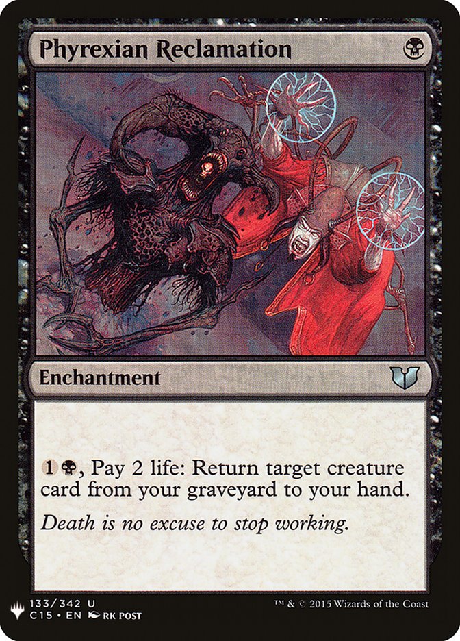 Phyrexian Reclamation 133 (The List Reprints)  | Good Games Adelaide SA