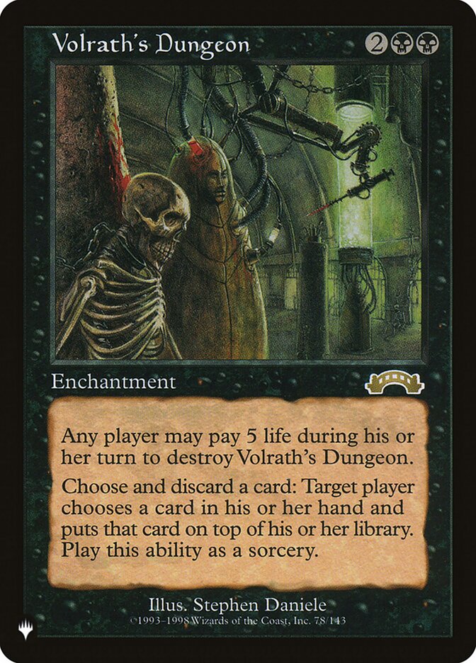 Volrath's Dungeon 78/143 (The List Reprints)  | Good Games Adelaide SA