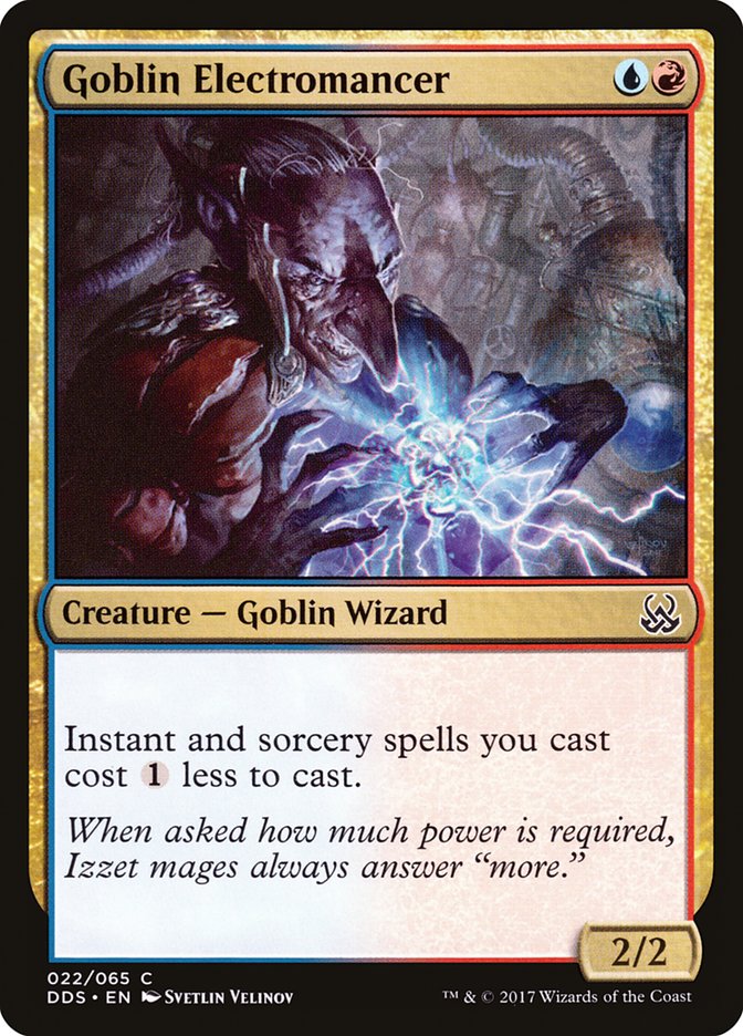 Goblin Electromancer 22 (Duel Decks: Mind vs. Might)  | Good Games Adelaide SA