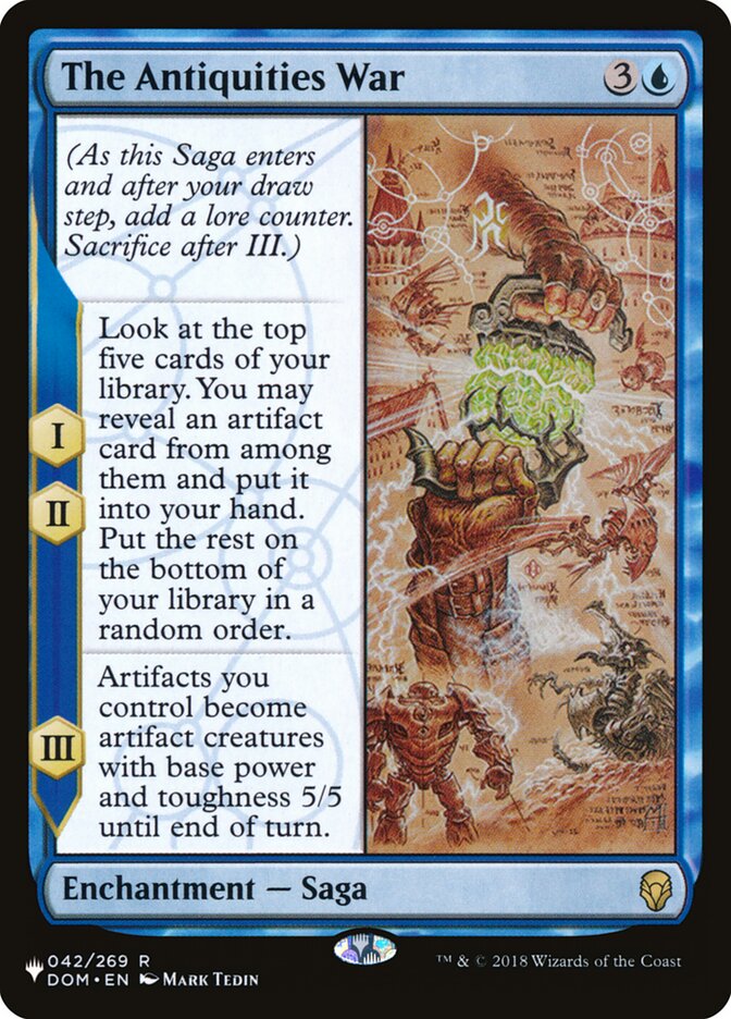 The Antiquities War 042/269 (The List Reprints)  | Good Games Adelaide SA