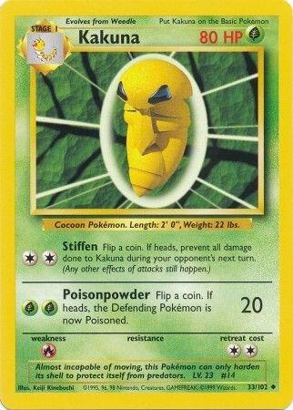 Kakuna 033/102 (Base Set)  | Good Games Adelaide SA
