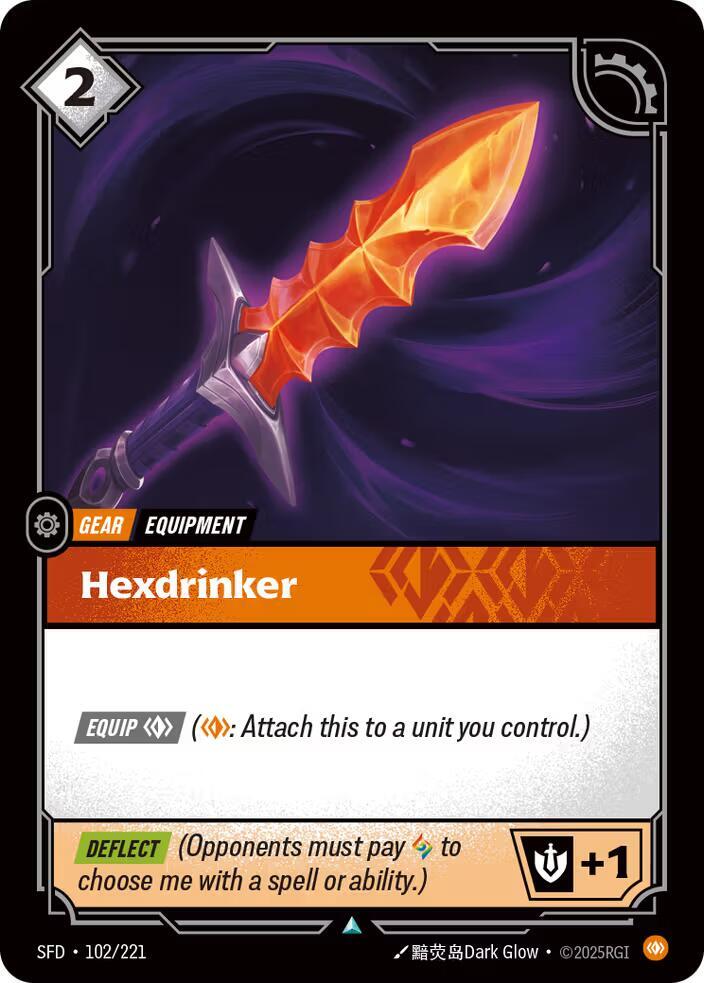Hexdrinker 102/221 (Spiritforged)  | Good Games Adelaide SA