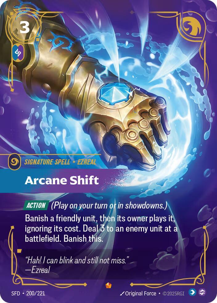 Arcane Shift 200/221 (Spiritforged)  - Foil | Good Games Adelaide SA