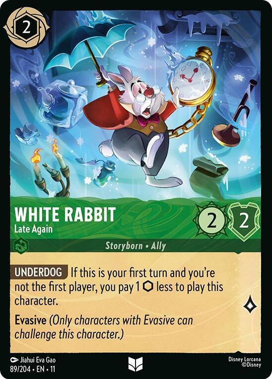 White Rabbit Late Again 89/204 (Winterspell)  - Cold Foil | Good Games Adelaide SA