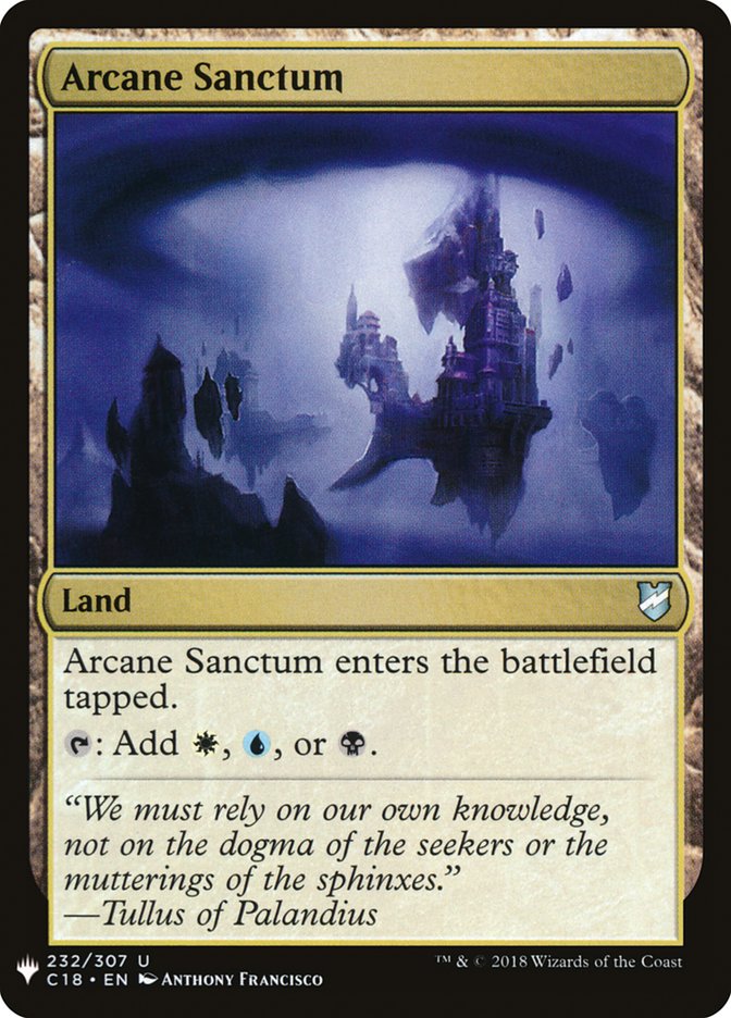 Arcane Sanctum 232 (The List Reprints)  | Good Games Adelaide SA