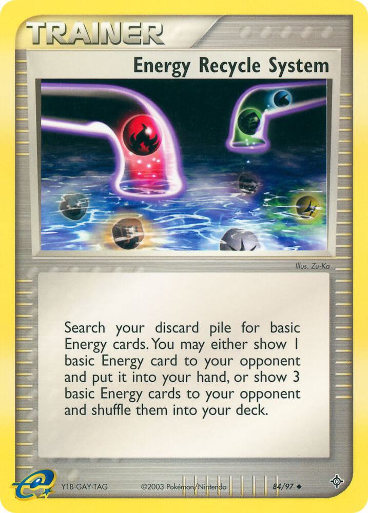 Energy Recycle System 84/97 (Dragon)  - Reverse Holofoil | Good Games Adelaide SA