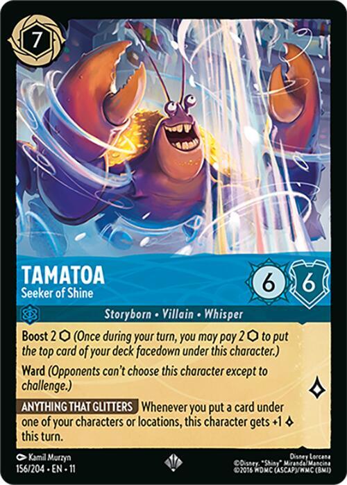 Tamatoa Seeker of Shine 156/204 (Winterspell)  | Good Games Adelaide SA