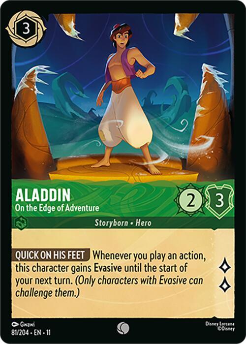 Aladdin On the Edge of Adventure 81/204 ()  | Good Games Adelaide SA