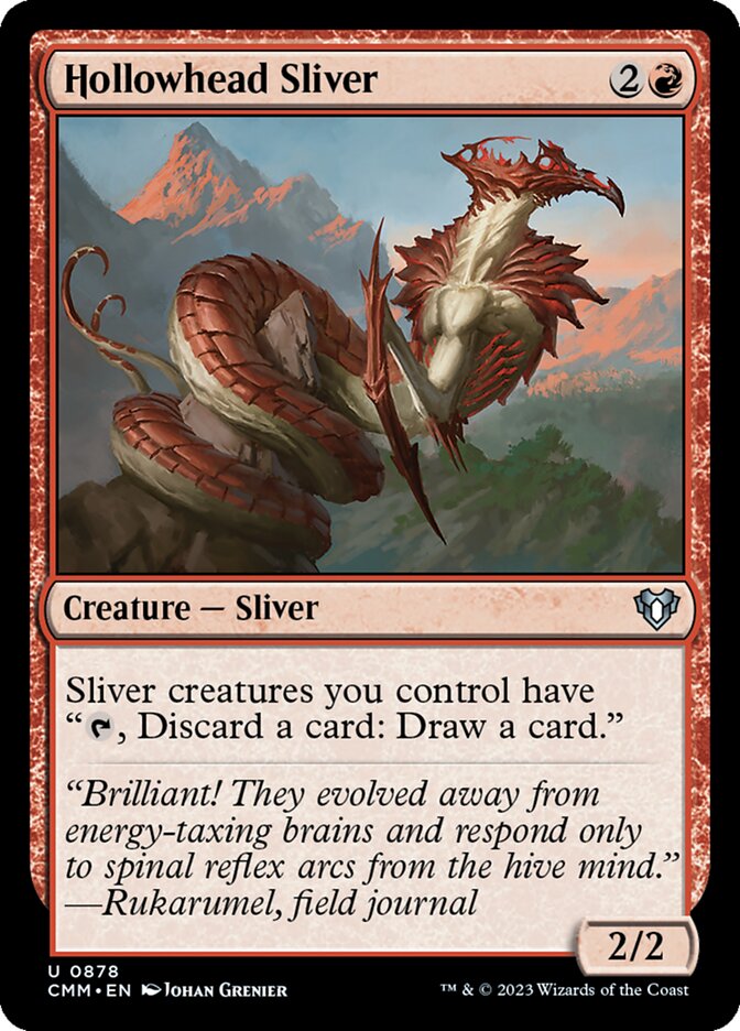 Hollowhead Sliver 878 (Commander Masters)  | Good Games Adelaide SA