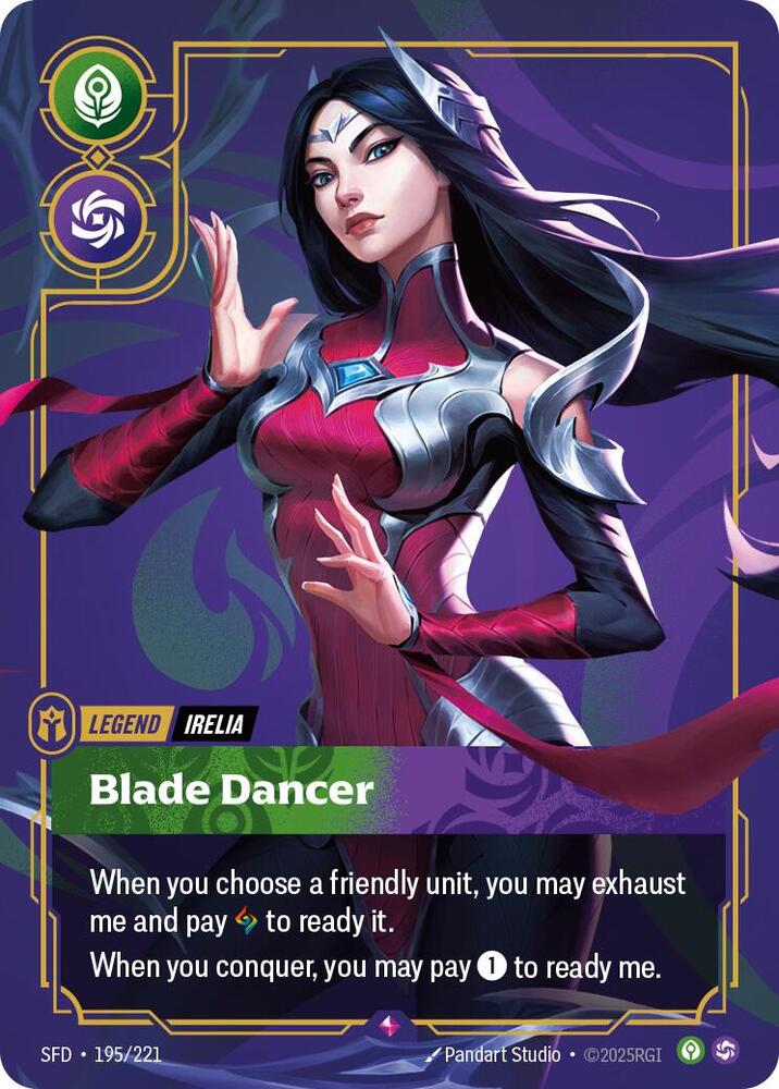 Irelia Blade Dancer 195/221 (Spiritforged)  - Foil | Good Games Adelaide SA