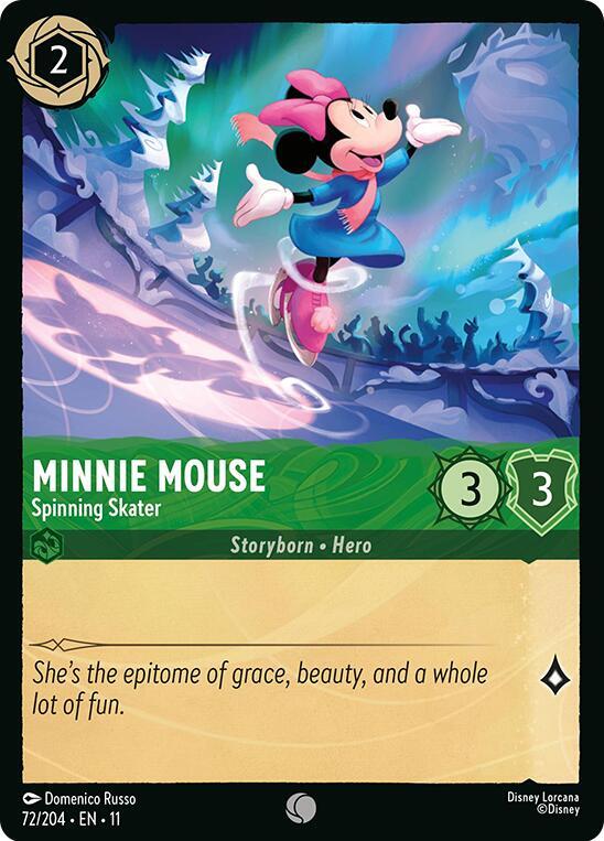 Minnie Mouse Spinning Skater 72/204 (Winterspell)  | Good Games Adelaide SA