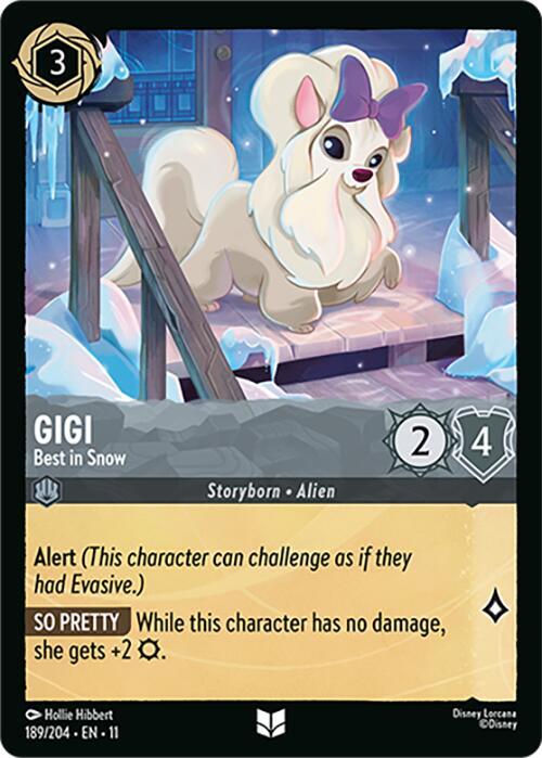 Gigi, Best in Snow 189/204 (Winterspell)  | Good Games Adelaide SA