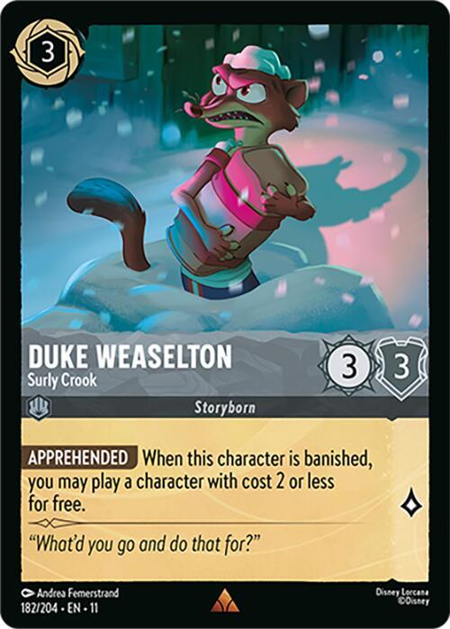 Duke Weaselton, Surly Crook 182/204 (Winterspell)  | Good Games Adelaide SA