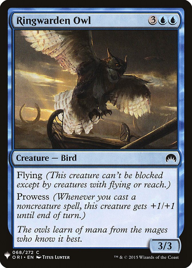 Ringwarden Owl 68 (The List Reprints)  | Good Games Adelaide SA