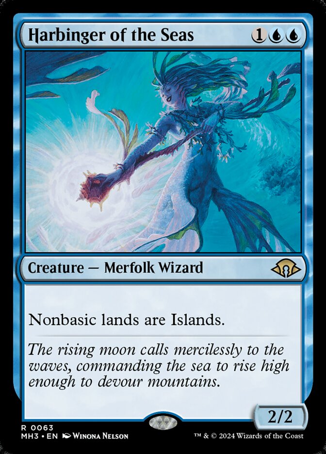 Harbinger of the Seas 63 (Modern Horizons 3)  - Foil | Good Games Adelaide SA