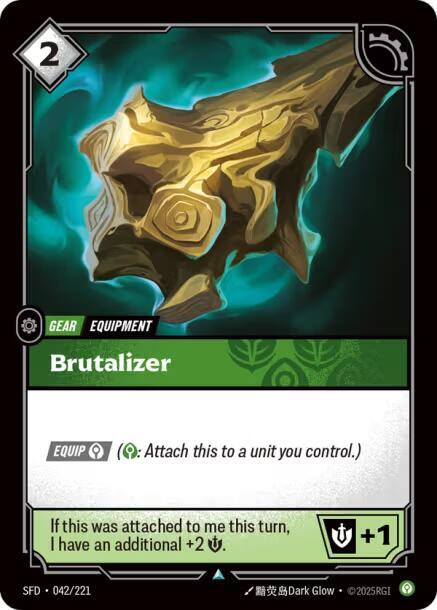 Brutalizer 042/221 (Spiritforged)  | Good Games Adelaide SA