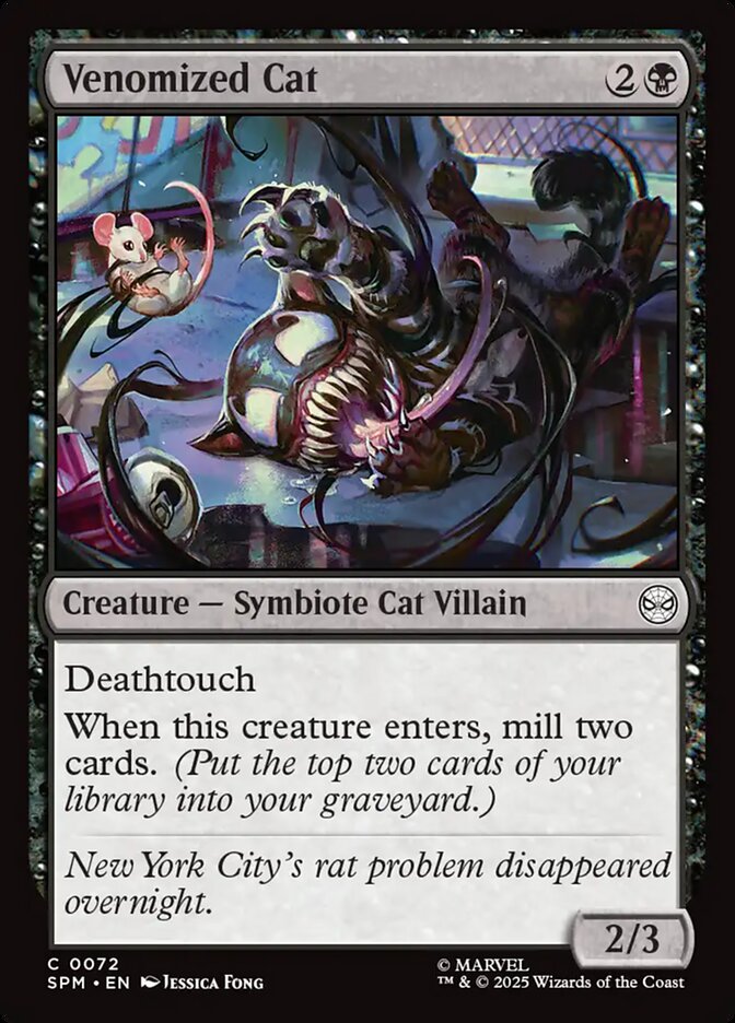 Venomized Cat 72 (Marvel's Spider-Man)  | Good Games Adelaide SA