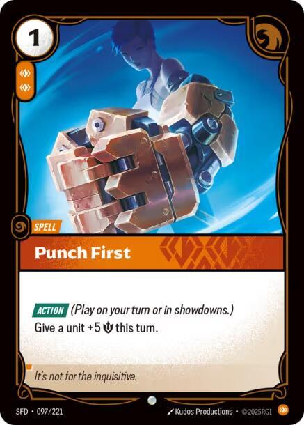 Punch First 097/221 (Spiritforged)  | Good Games Adelaide SA