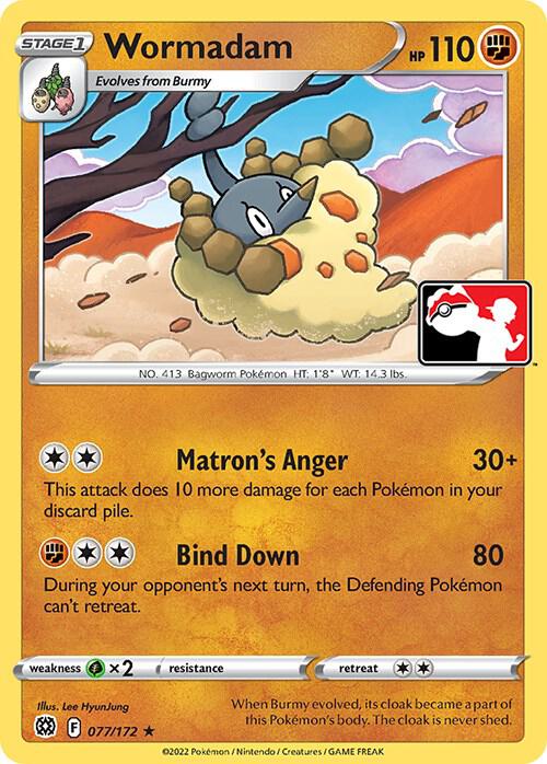 Wormadam Series 2 077/172 (Prize Pack Series Cards)  | Good Games Adelaide SA
