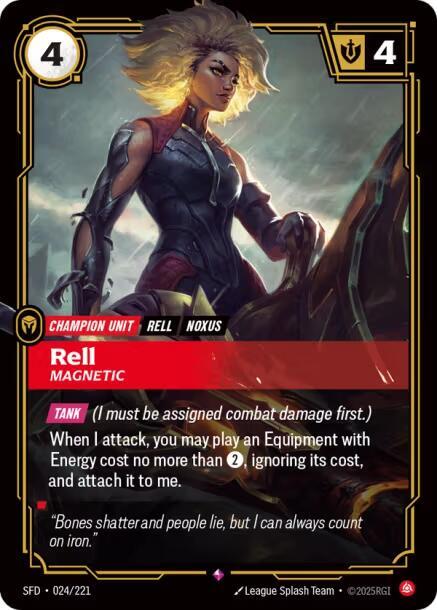Rell Magnetic 024/221 (Spiritforged)  - Foil | Good Games Adelaide SA