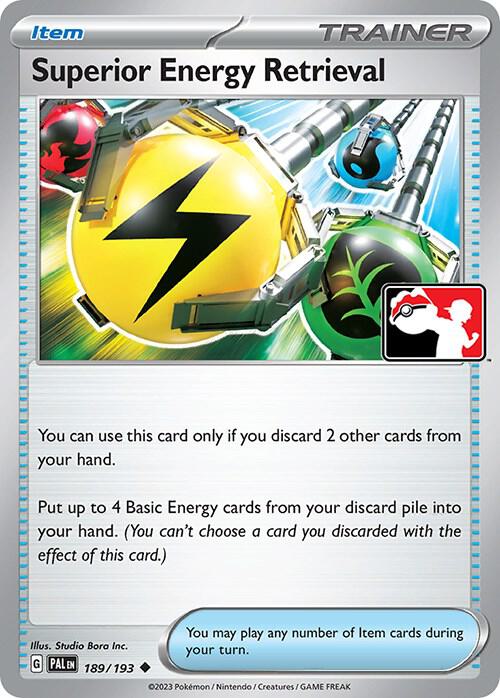 Superior Energy Retrieval Series 4 189/193 (Prize Pack Series Cards)  | Good Games Adelaide SA