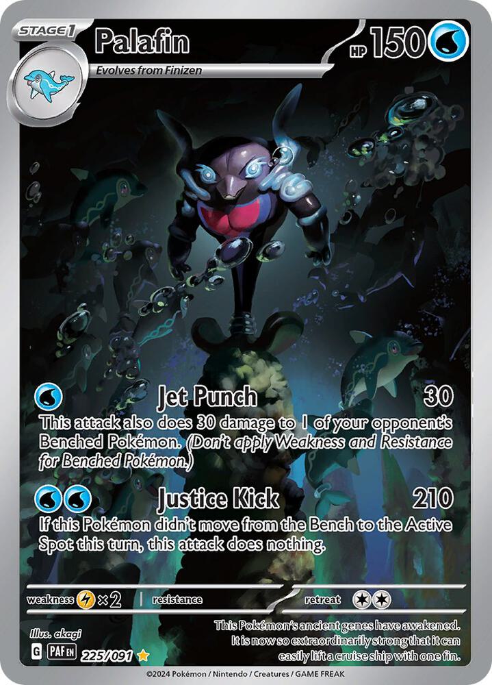 Palafin 225/091 (SV: Paldean Fates)  - Holofoil | Good Games Adelaide SA